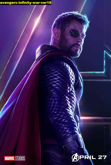 Jual Poster Film avengers infinity war ver16