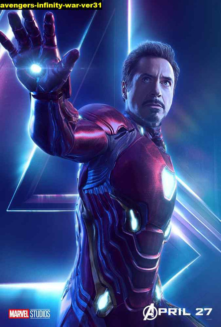 Jual Poster Film avengers infinity war ver31