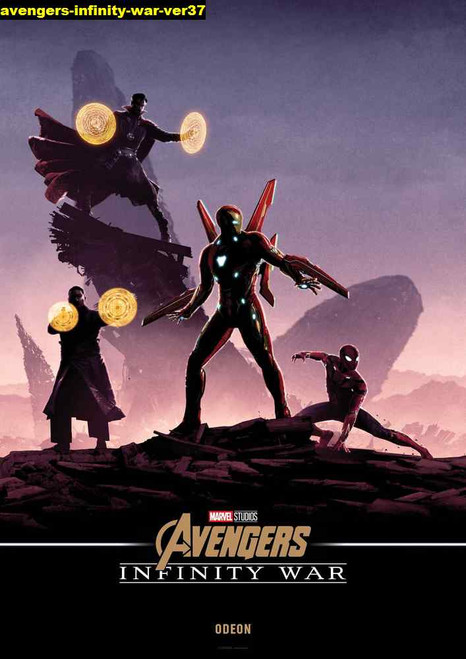 Jual Poster Film avengers infinity war ver37