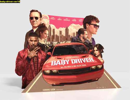 Jual Poster Film baby driver ver16