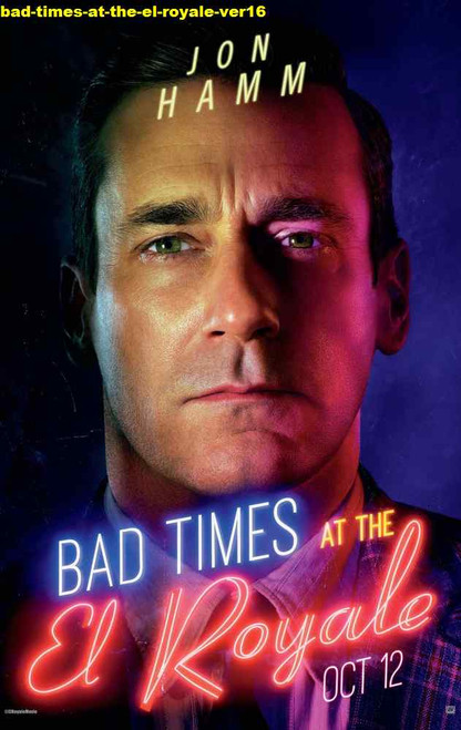 Jual Poster Film bad times at the el royale ver16