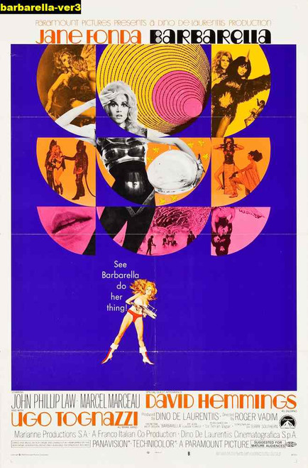 Jual Poster Film barbarella ver3