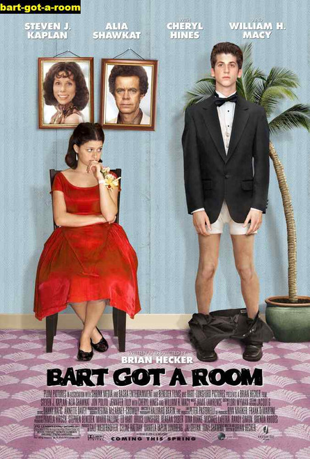 Jual Poster Film bart got a room