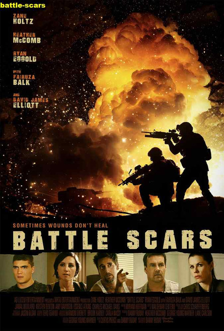 Jual Poster Film battle scars