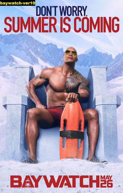 Jual Poster Film baywatch ver10