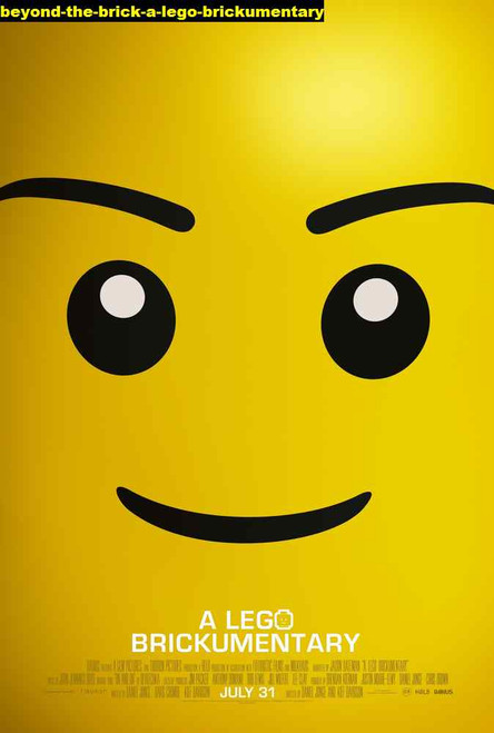 Jual Poster Film beyond the brick a lego brickumentary Jual Poster Film beyond the brick a lego brickumentary