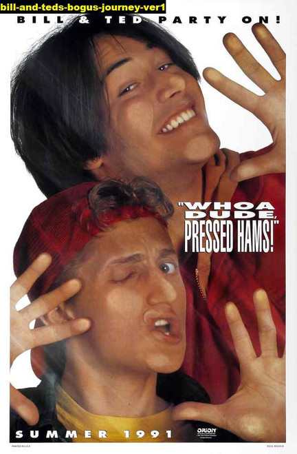 Jual Poster Film bill and teds bogus journey ver1 Jual Poster Film bill and teds bogus journey ver1