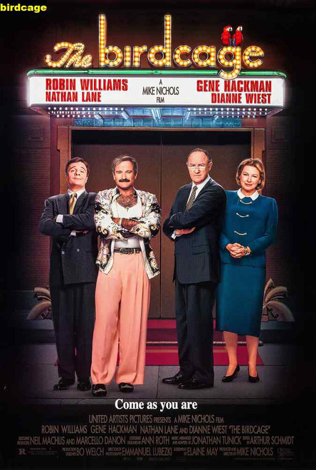 Jual Poster Film birdcage