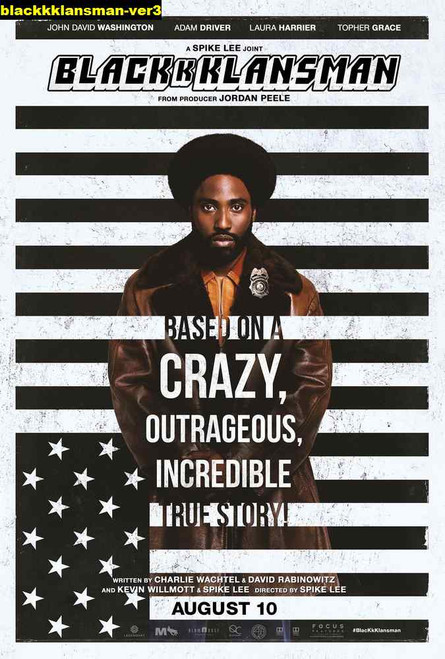 Jual Poster Film blackkklansman ver3 Jual Poster Film blackkklansman ver3