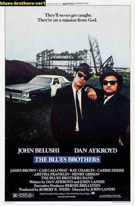 Jual Poster Film blues brothers ver1
