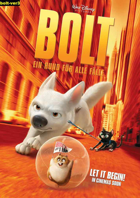 Jual Poster Film bolt ver3 Jual Poster Film bolt ver3
