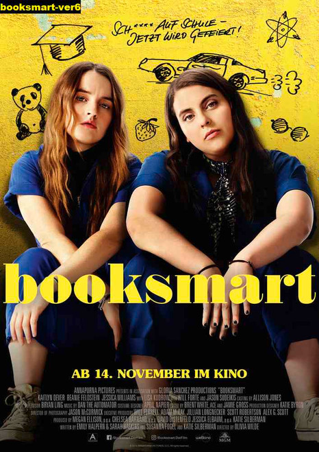 Jual Poster Film booksmart ver6 Jual Poster Film booksmart ver6