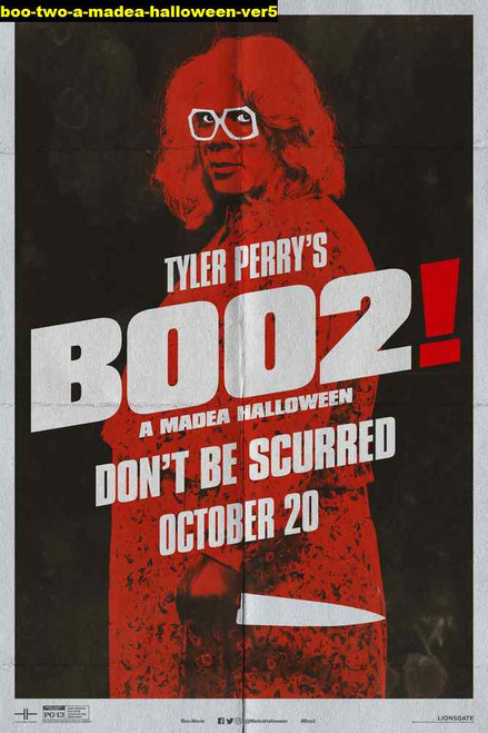 Jual Poster Film boo two a madea halloween ver5