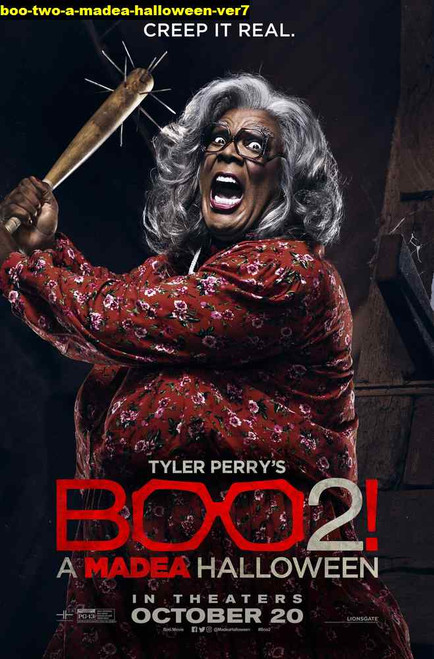 Jual Poster Film boo two a madea halloween ver7