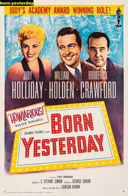 Jual Poster Film born yesterday