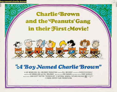 Jual Poster Film boy named charlie brown