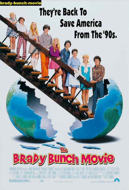 Jual Poster Film brady bunch movie