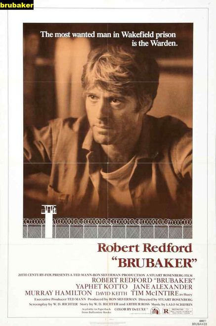 Jual Poster Film brubaker