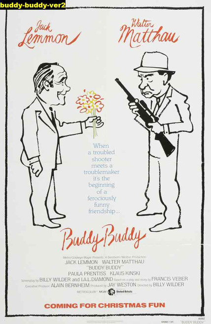 Jual Poster Film buddy buddy ver2