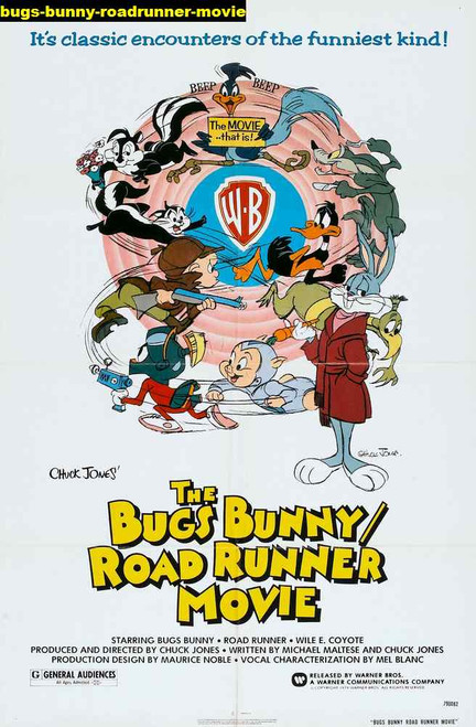 Jual Poster Film bugs bunny roadrunner movie