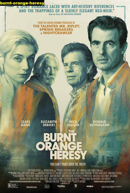 Jual Poster Film burnt orange heresy