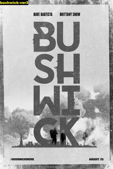 Jual Poster Film bushwick ver3