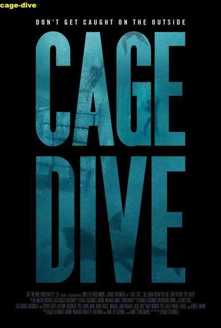 Jual Poster Film cage dive