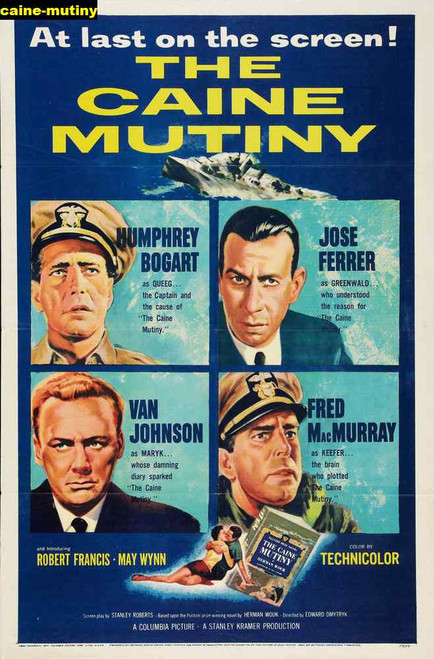 Jual Poster Film caine mutiny