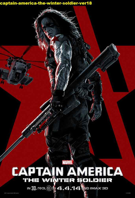 Jual Poster Film captain america the winter soldier ver18