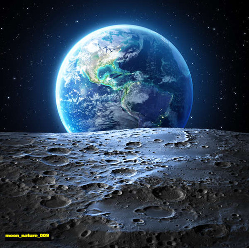 jual poster pemandangan moon 009