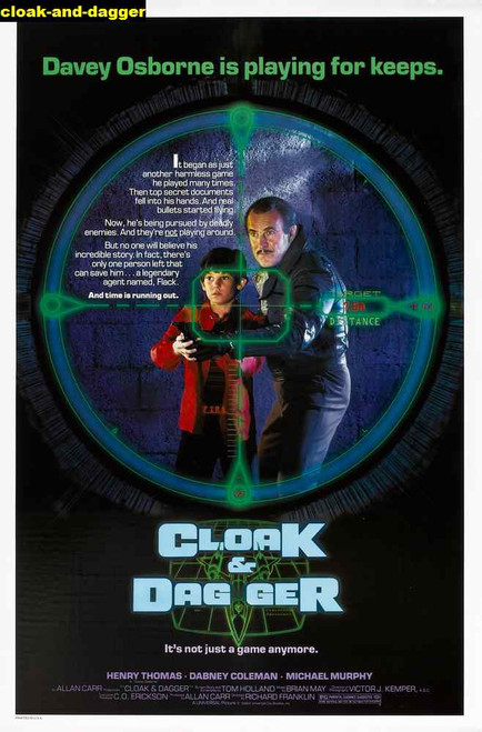 Jual Poster Film cloak and dagger