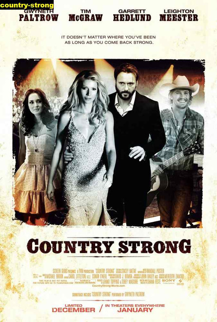 Jual Poster Film country strong