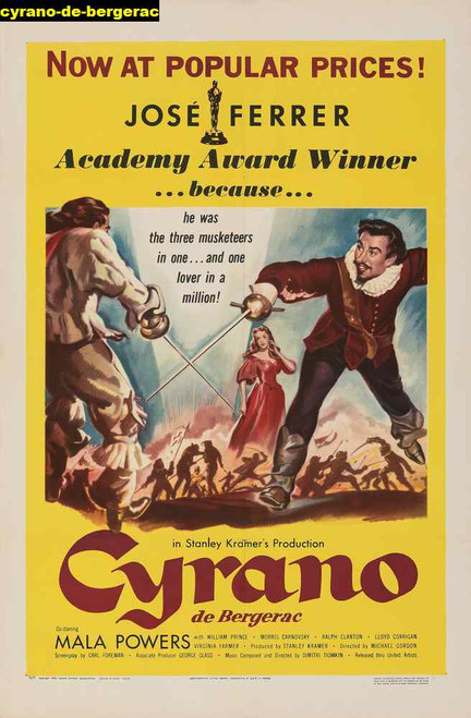 Jual Poster Film cyrano de bergerac