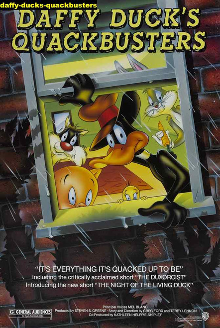 Jual Poster Film daffy ducks quackbusters