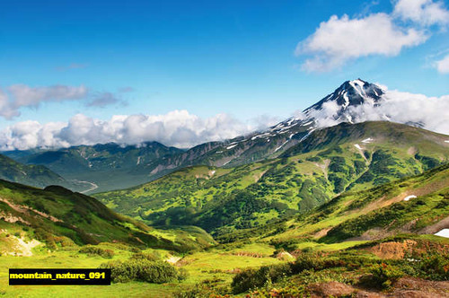 jual poster pemandangan gunung mountain 091