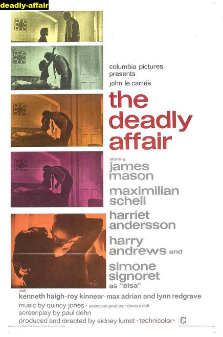 Jual Poster Film deadly affair