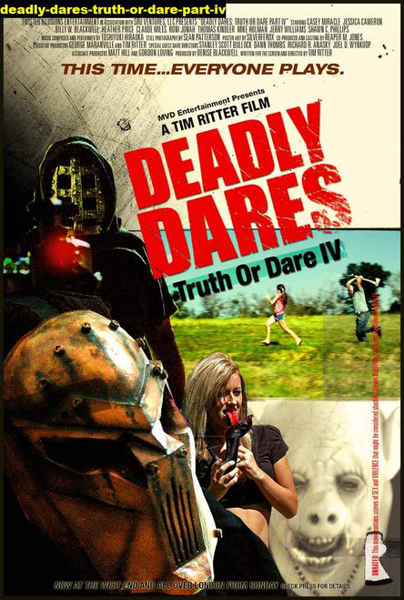 Jual Poster Film deadly dares truth or dare part iv