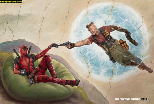 Jual Poster Film deadpool two ver2