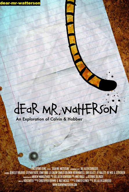 Jual Poster Film dear mr watterson
