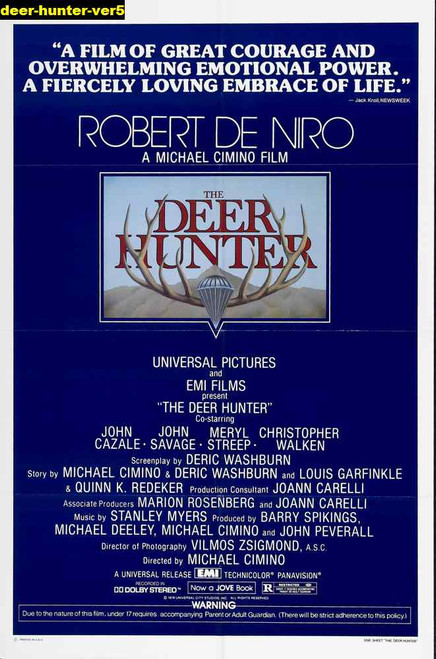 Jual Poster Film deer hunter ver5