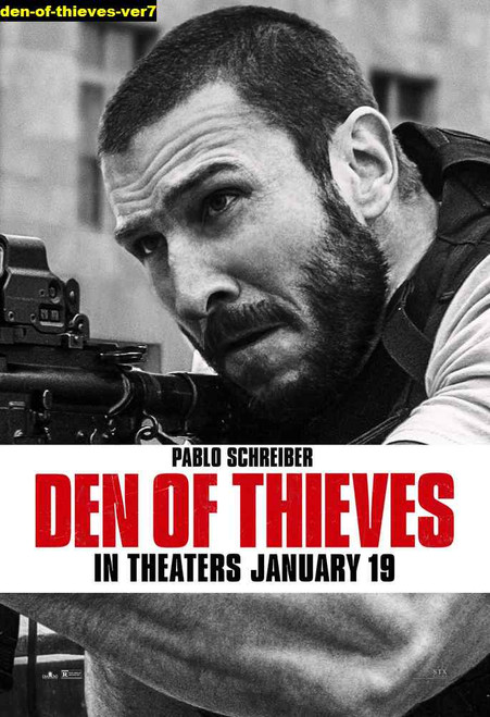 Jual Poster Film den of thieves ver7