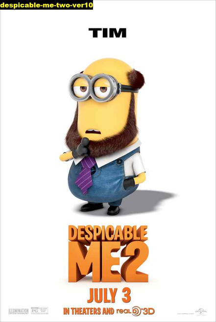 Jual Poster Film despicable me two ver10