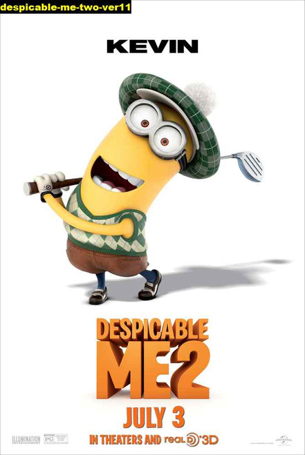 Jual Poster Film despicable me two ver11