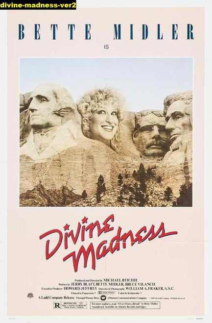 Jual Poster Film divine madness ver2