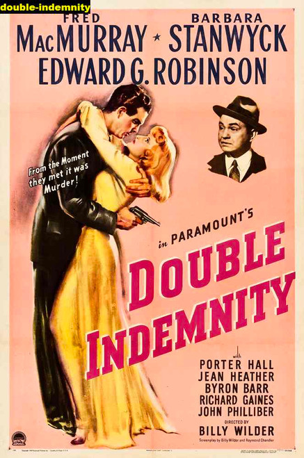 Jual Poster Film double indemnity