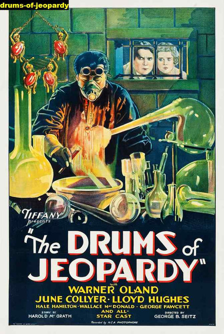 Jual Poster Film drums of jeopardy