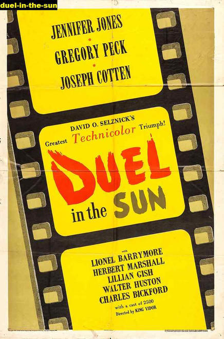 Jual Poster Film duel in the sun