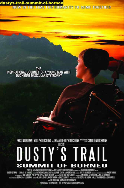 Jual Poster Film dustys trail summit of borneo