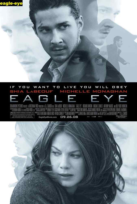 Jual Poster Film eagle eye