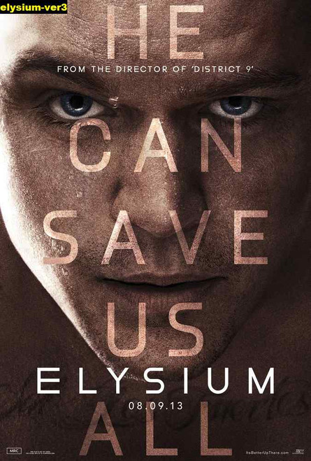 Jual Poster Film elysium ver3 Jual Poster Film elysium ver3